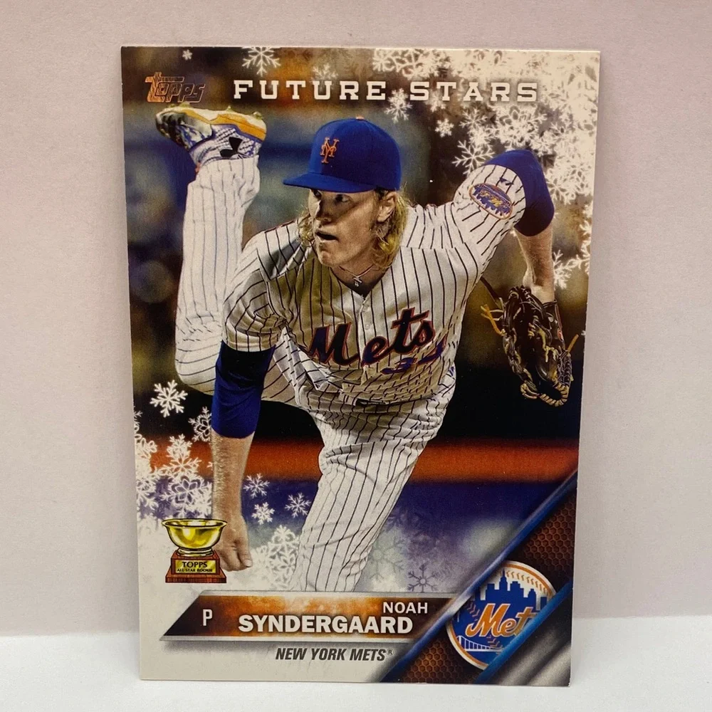 2016 Topps Holiday Noah Syndergaard Mets #HMW25 (074)